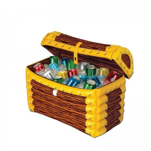 Φουσκωτό θησαυρό θησαυρό ψυγείο Απόκριες θεματικό πάρτι διακόσμηση αξεσουάρ για τα γενέθλια του παιδιού