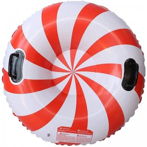 Φουσκωτό σωλήνα χιονιού, χιόνι έλκηθρο για παιδιά και ενήλικες για παιχνίδια χειμερινής ψυχαγωγίας